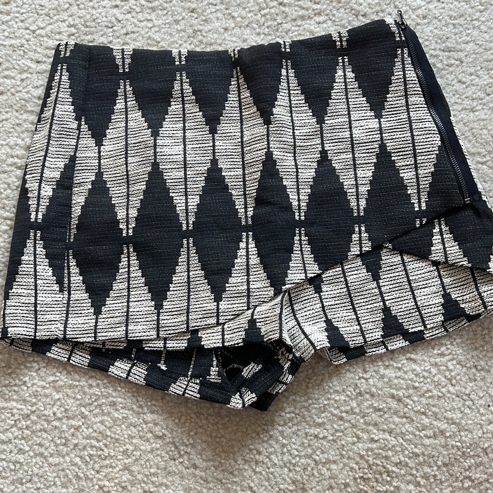 High waisted skort